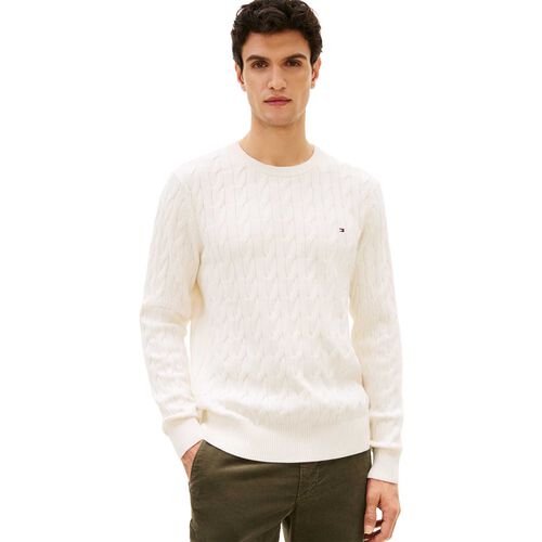 Tommy Hilfiger Classic Cotton Cable Crew Neck